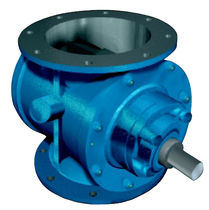 rotary valve for pneumatic conveying (round flange) 4'' - 24'' | RVC-R series Cyclonaire