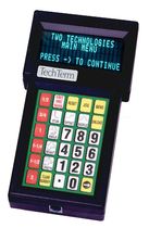 rugged hand-held terminal 4 x 20 char, max. 9 600 bps | TechTerm TWO TECHNOLOGIES