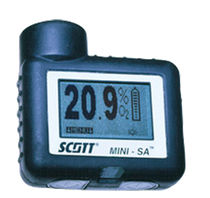rugged personal single gas detector Mini-SA Scott Health & Safety