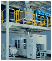 sachet filler and sealer for powders / granulates max. 1 650 p/h | 7CM-TS American Newlong