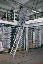 safety ladder 180 - 370 cm | SAS series  IMA Farone