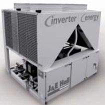 screw type air cooled condensing unit for outdoor installation max. 164 kW J & E Hall International