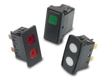 sealed illuminated rocker switch VP series Carling Technologies