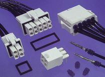 sealed rectangular connector 600 VAC/VDC, 9 A | Mini-Universal MATE-N-LOK TE CONNECTIVITY - CONNECTORS