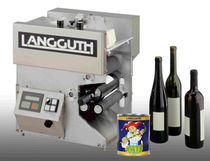 semi-automatic labeler max. 1 500 p/h | wetLAN&reg; 190 Langguth & Co