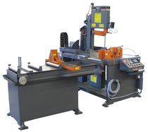 semi-automatic vertical miter band saw 18  x 22.25" (457 x 565 mm), 5 HP | V100LA-60 HE&M