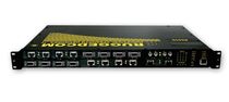 serial to Ethernet device server with integrated managed ethernet switch 4 - 16 port, RS485/RS422/RS232 | RS416 RuggedCom
