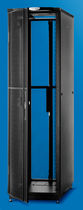 server cabinet 600 W, 600 x 580 - 600 x 1 200 mm | Cyberack series  Cheval Electronic Enclosure