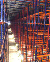 shelving with overhead stacking crane  Link International