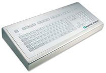 short-travel industrial keyboard 0.3 mm, 2.6 N, IP65 | KS02010 INDUKEY