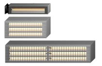 short wave infrared emitter 1 - 12 kW, 430 - 750 mm | IRX series Optron GmbH
