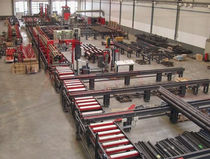 shot blasting and painting line  R&Ouml;SLER OBERFL&Auml;CHENTECHNIK