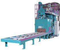 shot blasting machine with roller conveyor for plates and sheet metal max. 18.5 kW | RATIOJET series SciTeeX Ltd