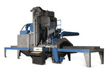 shot blasting machine with roller conveyor for plates, sections and structures  Blasting SA