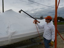 shrink gun with extension  RIPACK SEFMAT