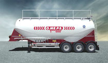 silo semi-trailer for sand and fly ash max. 42 m&sup3; | CM 42 OMEPS