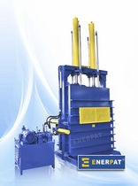 single chamber vertical baling press (tires) SIX-two Enerpat Machine Co.,Ltd