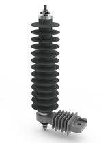 single column polymeric surge arrester 10 kA, 3 - 45 kV | HP series POLIPAR ENERGY SYSTEM
