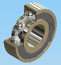 single row deep groove ball bearing ID : 10 - 105 mm, OD : 26 - 225 mm, 1.95 - 184 kN AST Bearings