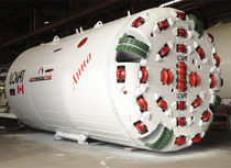 single shield tunnel boring machine (TBM)  Caterpillar Tunnelling Canada Corporation