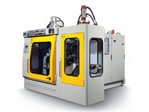 single station blow-molding machine for hollow plastic parts max. 53 kN | MP2L  Meccanoplastica S.r.l.
