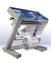 slitter rewinder for plastic films AUTOSPLICER series UVA Packaging