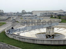 sludge scraper for wastewater treatment PRTP SERECO 