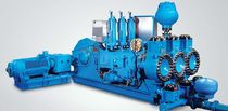 slurry piston diaphragm pump max. 800 m&sup3;/h, max. 30 Mpa Aker Wirth