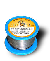 soft brazing alloy BROFIL 63 Pb37 Sn63 Broquetas
