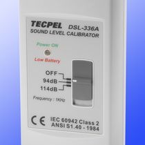 sound calibrator 94, 114 dB, 1 kHz | DSL-336A Tecpel  Co., Ltd.