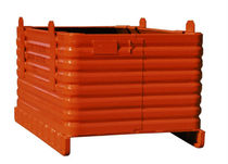 stackable sheet metal container Bin 029  Streator Dependable