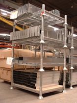stackable storage shelving Manurack ManuLine