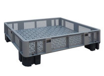 stacking container with ventilated sides 1200 x 1000 x 234 mm, max. 1 500 kg | Cargopallet 280 INTERBOX