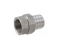 stainless steel barbed coupling DN 8 - 50, max. 80 bar | UCF  IMPEX