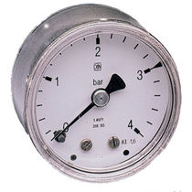 stainless steel Bourdon tube pressure gauge 1/8" - 1/4", max. 60 bar AirCom Pneumatic
