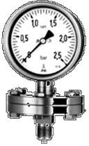 stainless steel diaphragm differential pressure gauge PSCh / PSChG / PSK / PSKG Armaturenbau