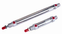 stainless steel double acting pneumatic cylinder max. 1.35 MPa, &oslash; 8 - 25 mm | X series Ningbo Pneumission Pneumatic Inc