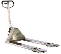 stainless steel hand pallet truck  Mobile Industries Inc