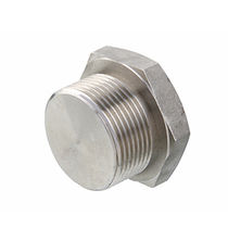 stainless steel hexagonal head male end cap DN 5 - 50, max. 80 bar | BMC IMPEX