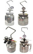 stainless steel paint pressure feed tank  ASTURO ORIGINALI MAVES