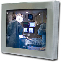 stainless steel panel PC for medical applications 15", 17", 19", IP65 ADM electronic GmbH
