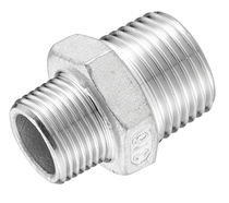 stainless steel reducing adaptor 1/8 x 1/4 - 1/2 x 3/4", max. 25 bar PREVOST
