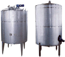 stainless steel storage tank 300 - 10 000 L Weir & Harrod Packaging Machinery