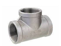 stainless steel tee threaded fitting DN 8 - 50, max. 20 bar | TE IMPEX