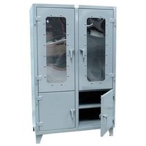 storage cabinet with transparent doors  Strong Hold Products