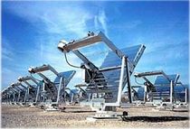 sunlight concentrator for solar simulation test  Q-LAB