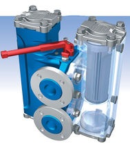 switchable duplex filter for liquids max. 5 mm | BFD  BOLL & KIRCH Filterbau
