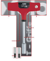T handle Allen key  FELO-WERKZEUGFABRIK HOLLAND-LETZ