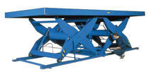 tandem scissor lift table 1 000 - 6 000 kg, 600 - 1 600 mm | EHL series Power-Lifts Limited