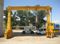 telescopic rubber tired gantry crane MST 100 - 27 CIMOLAI TECHNOLOGY SpA